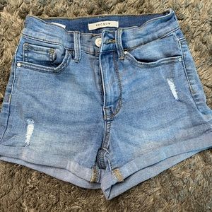petite pacsun mini shorts, like new